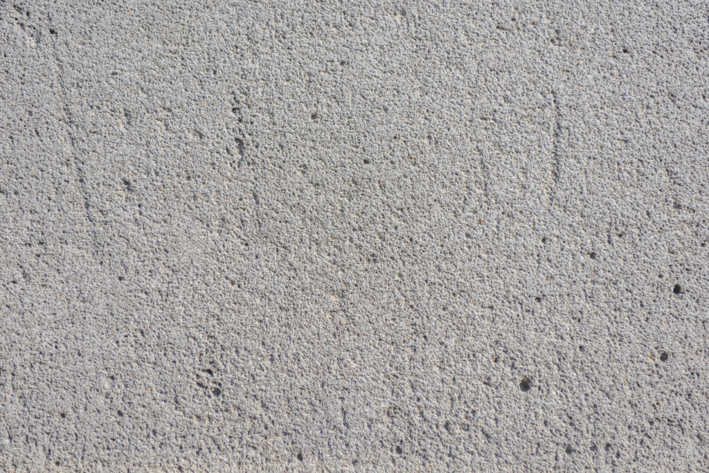 Settled Concrete- The picture shows a close-up aerial view of a part of settled concrete.