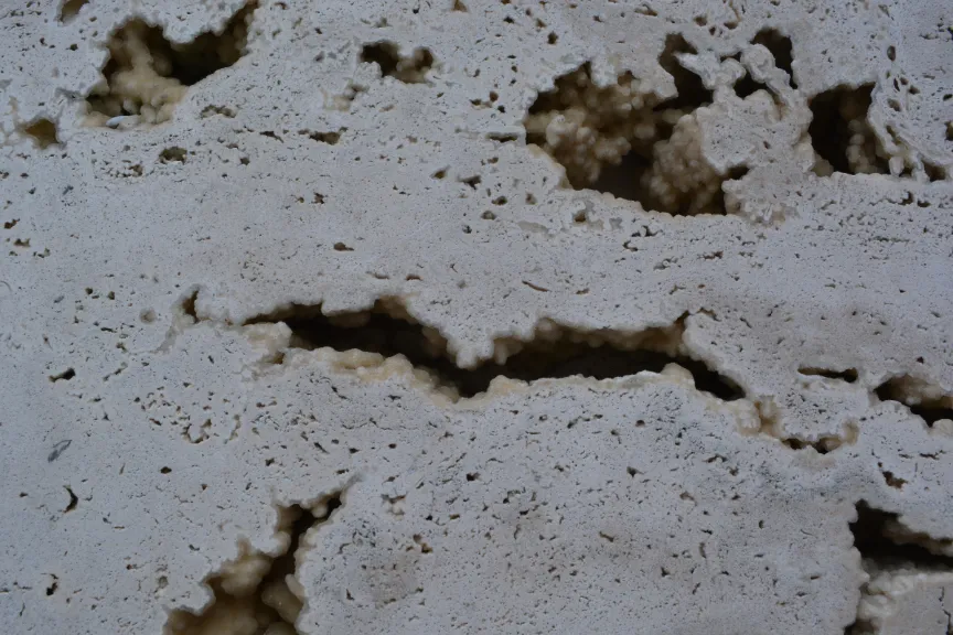 Concrete Honeycombing - A Close-Up Picture of Honeycombing Concrete