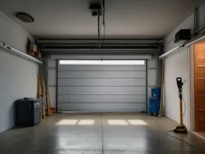 A beautiful garage that has just been repaired for garage sinking