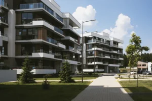 Apartment complex in new york